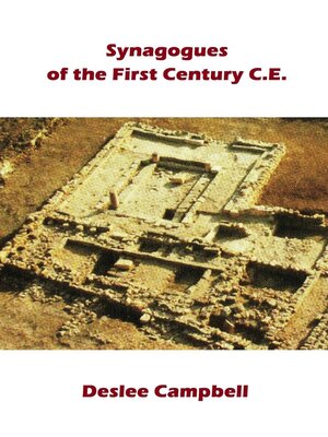 cover image of Synagogues of the First Century C.E.
